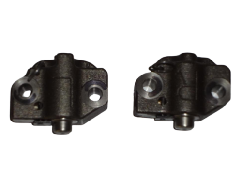 Block timing chain tensioners